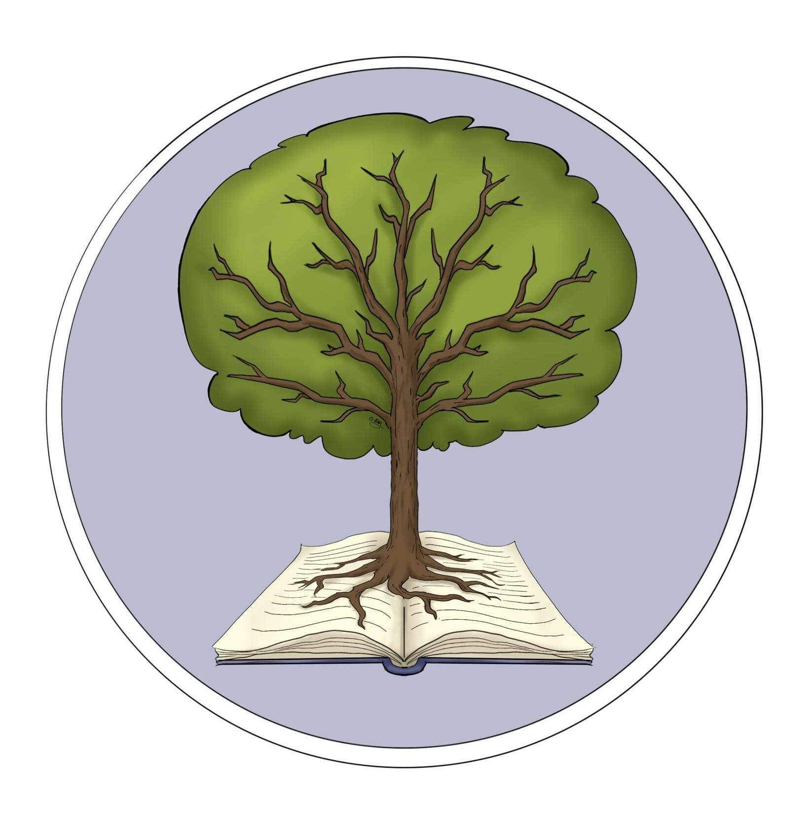 Drzewo wyrastające z otwartej książki